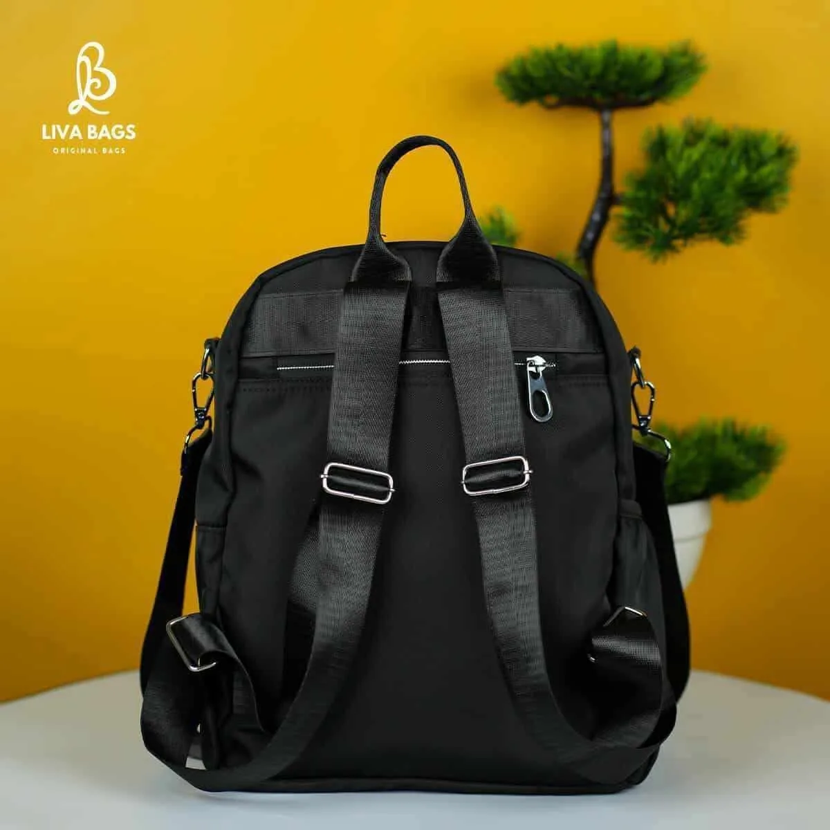 Liva Bags Convertible Waterproof Backpack & Shoulder Bag