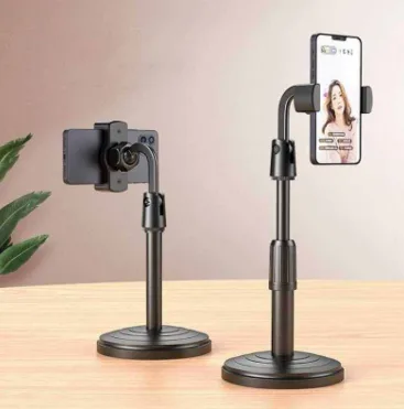 Height adjustable Mobile Phone Stand Tripod Easy Stand