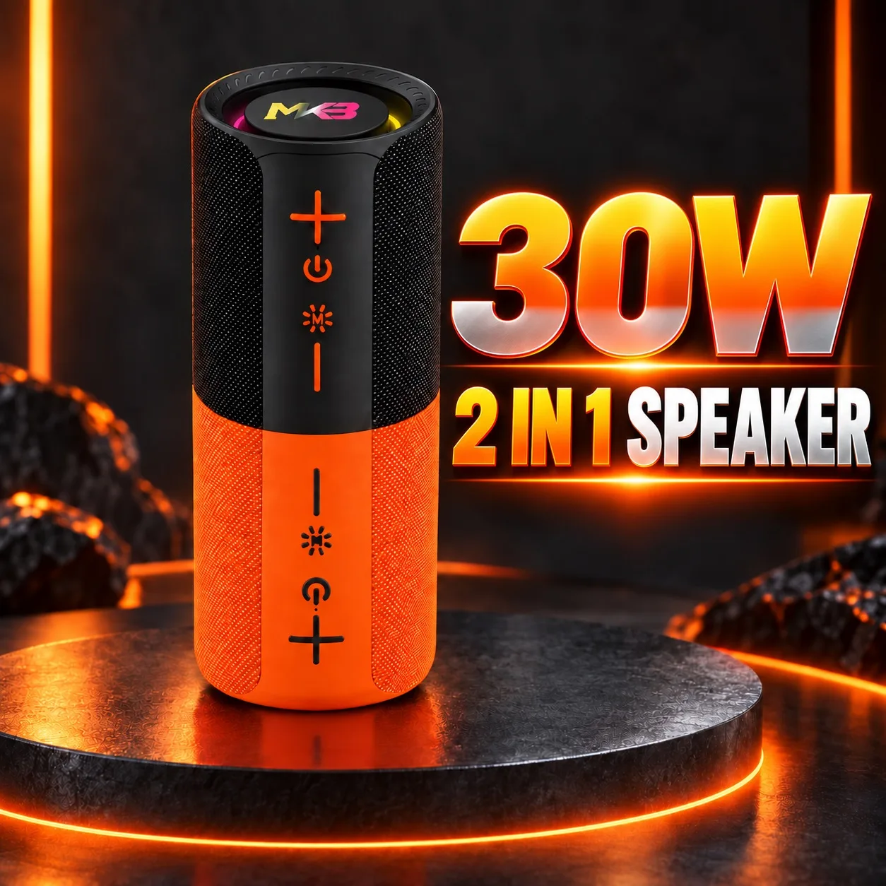 MKB SP10 30W 2-in-1 Detachable Wireless Bluetooth Speaker