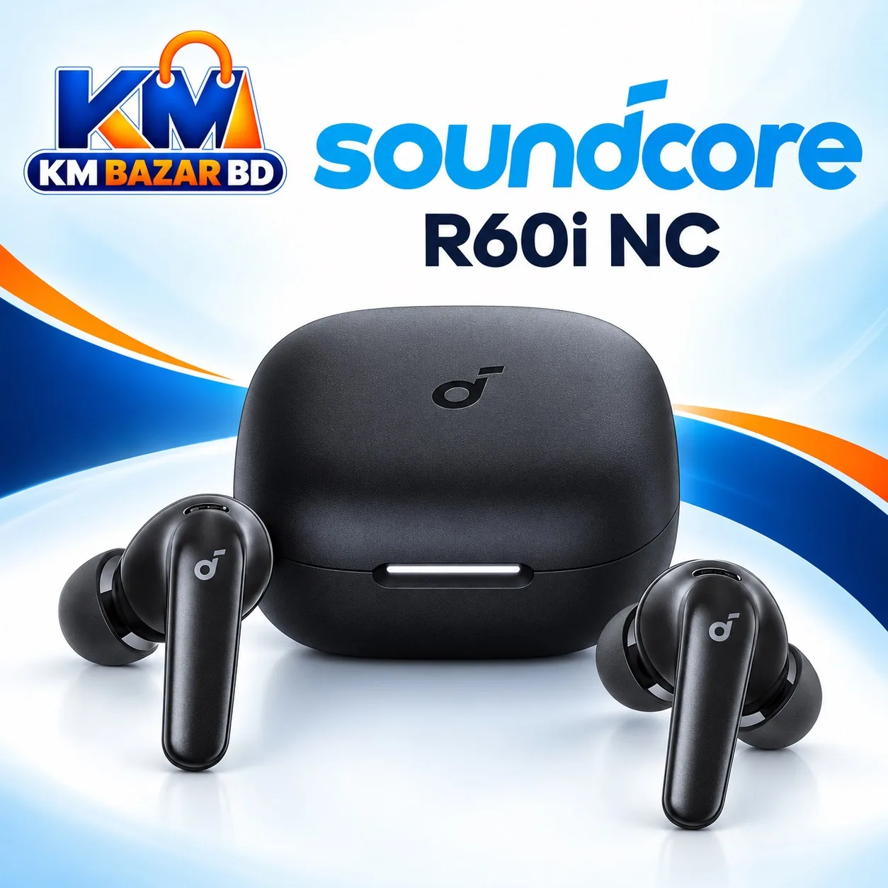 Anker Soundcore R60i NC Wireless Earbuds – Adaptive ANC, LDAC & 50H Playtime