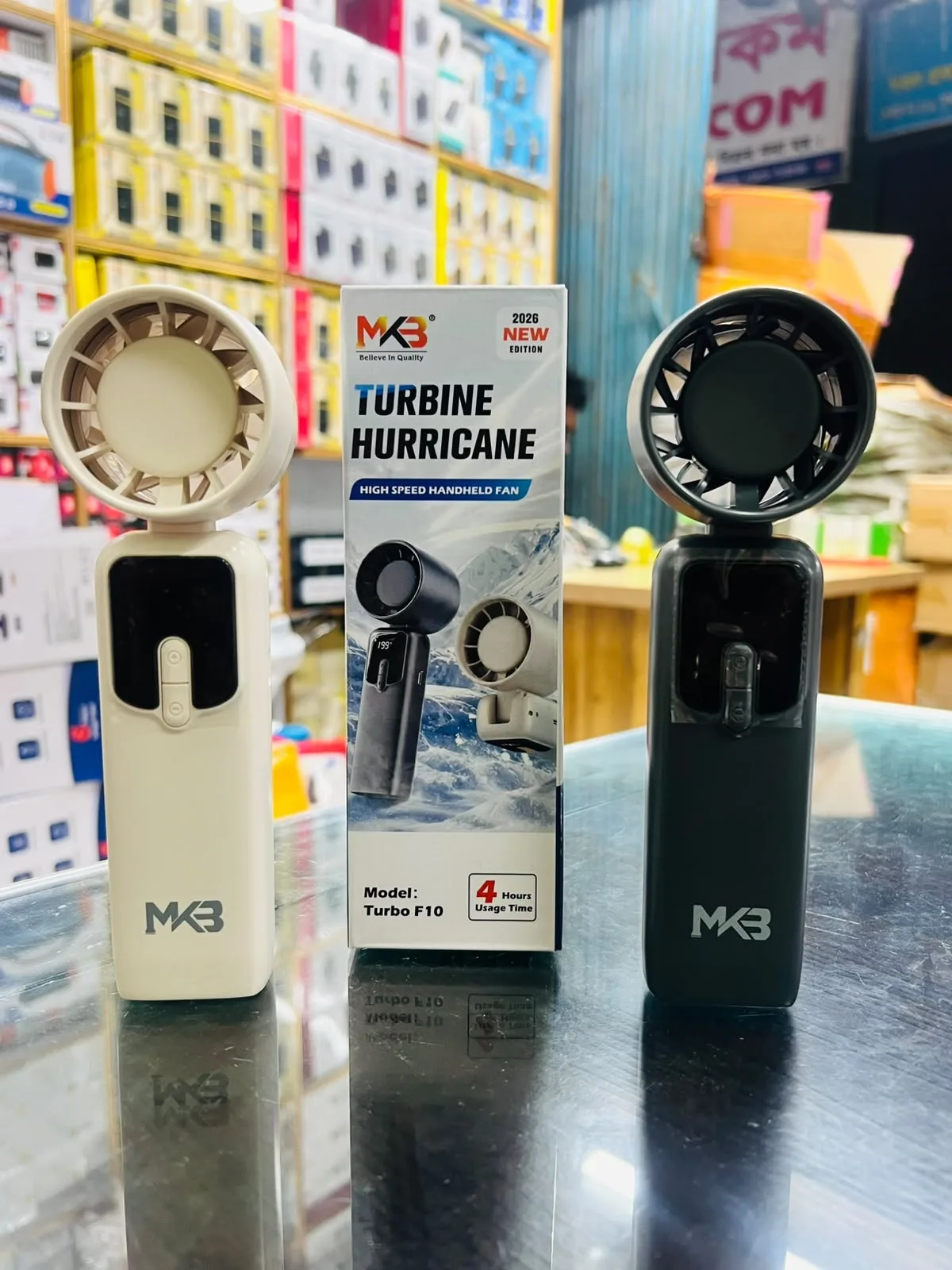MKB Turbo F10 Turbine Hurricane High Speed Handheld Fan