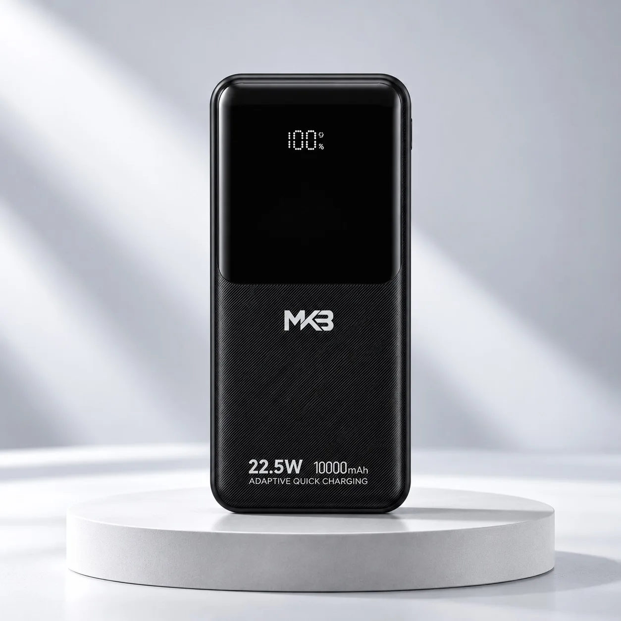 MKB PK61 10000mAh 22.5W Fast Charging Power Bank with Dual Built-in Cables