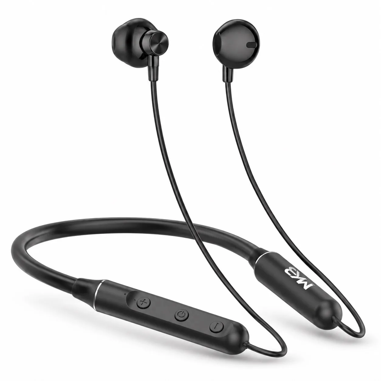 MKB V01 Magnetic Wireless Neckband Headset with ENC Noise Cancellation