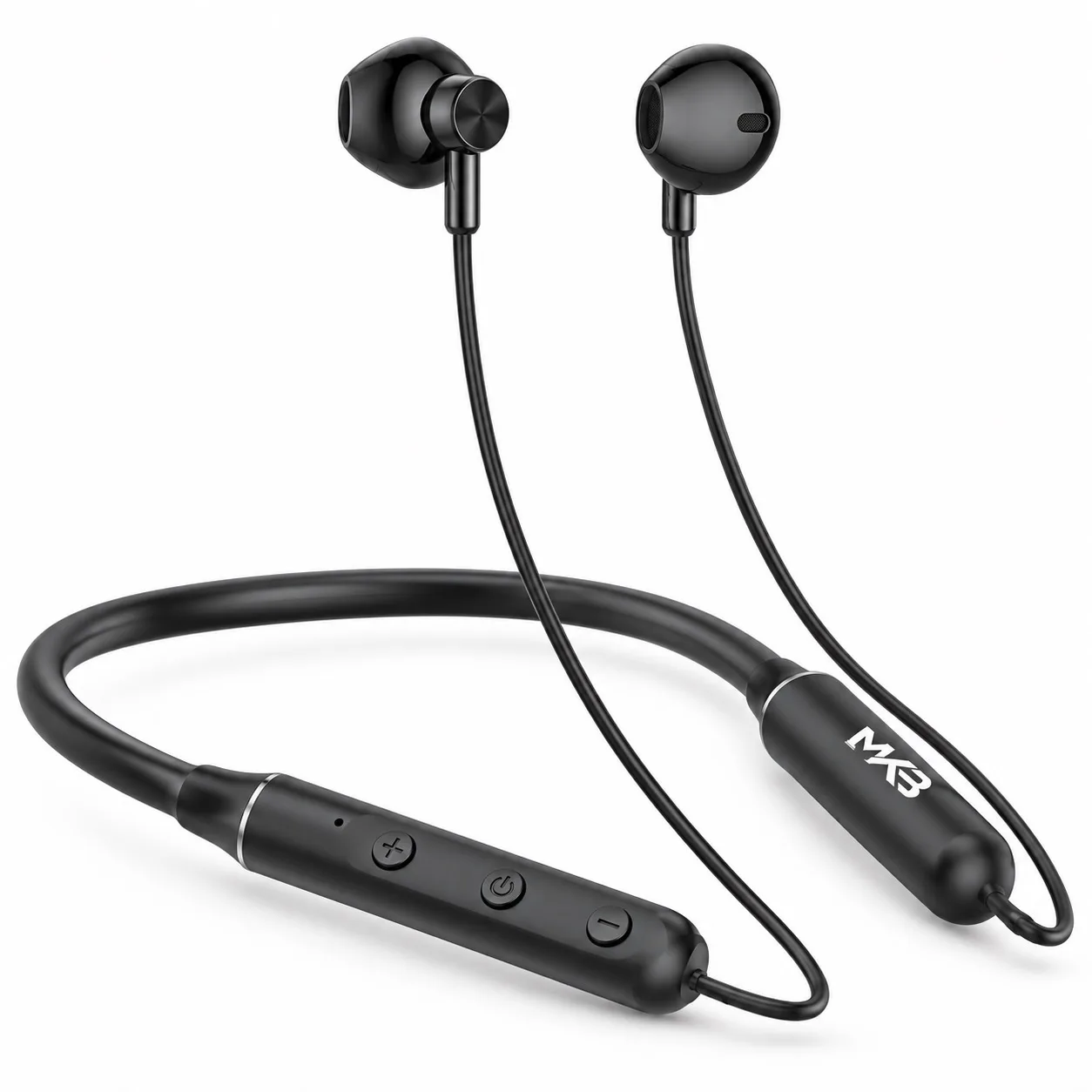 MKB V01 Magnetic Wireless Neckband Headset with ENC Noise Cancellation
