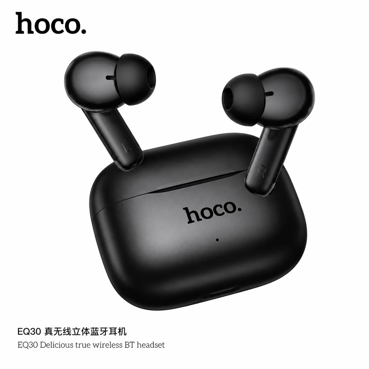 Hoco EQ30 Pure Sound True Wireless Bluetooth Earbuds with Charging Case