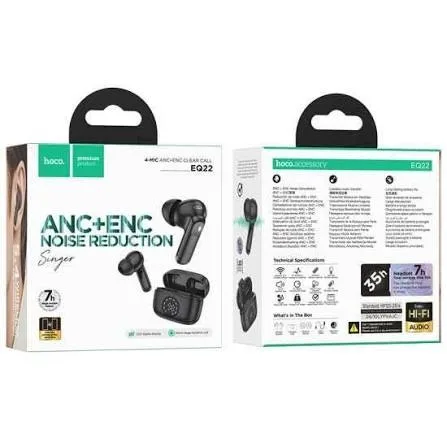 HOCO EQ22 Singer ANC+ENC True Wireless Earbuds