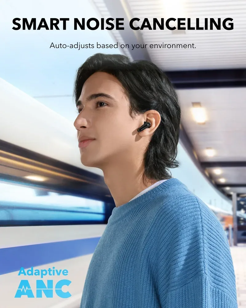 Anker Soundcore P40i – Smart ANC True Wireless Earbuds