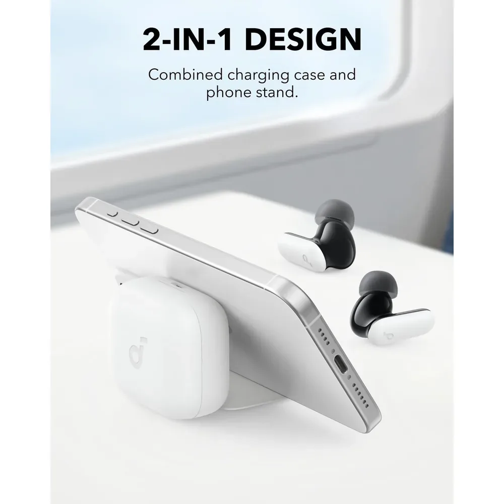 Anker Soundcore P30i ANC True Wireless Earbuds – 45H Playtime & Phone Stand Case