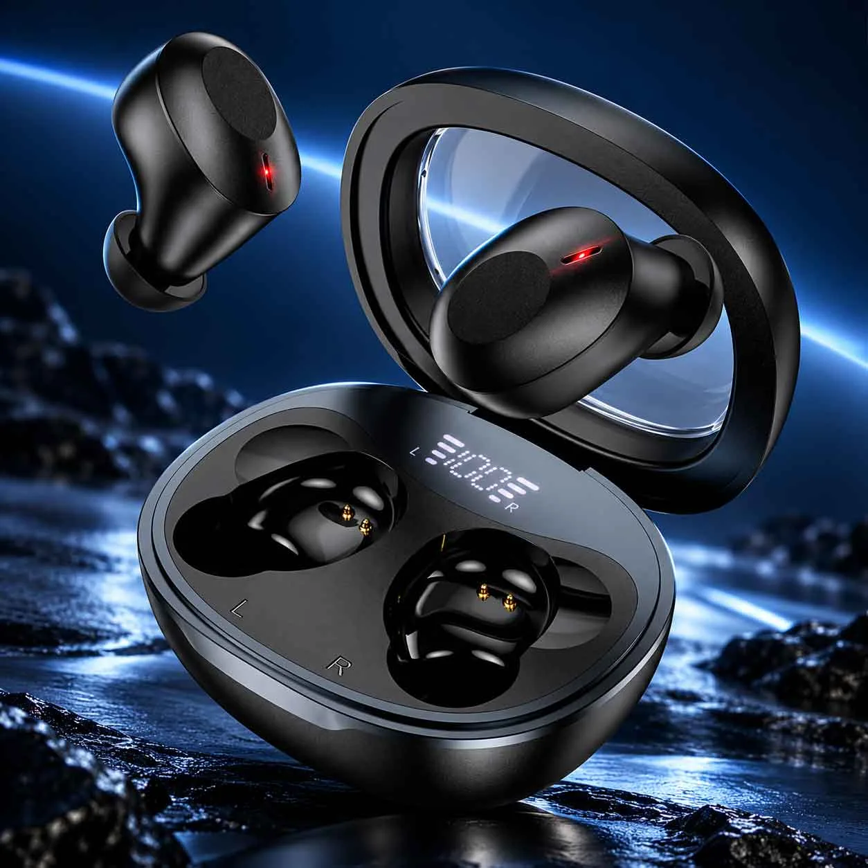 HOCO EQ3 Smart True Wireless Earbuds – Black