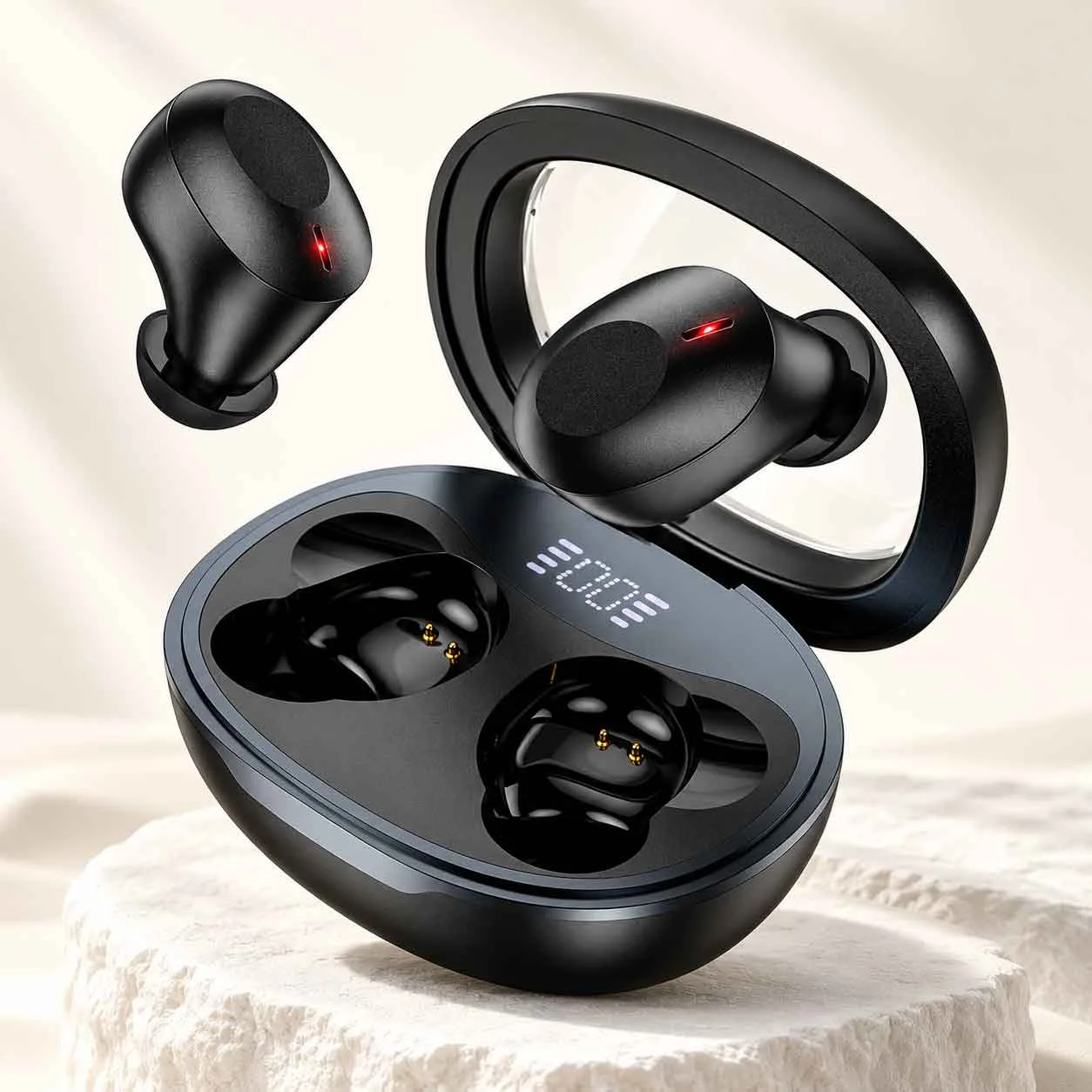 HOCO EQ3 Smart True Wireless Earbuds – Black