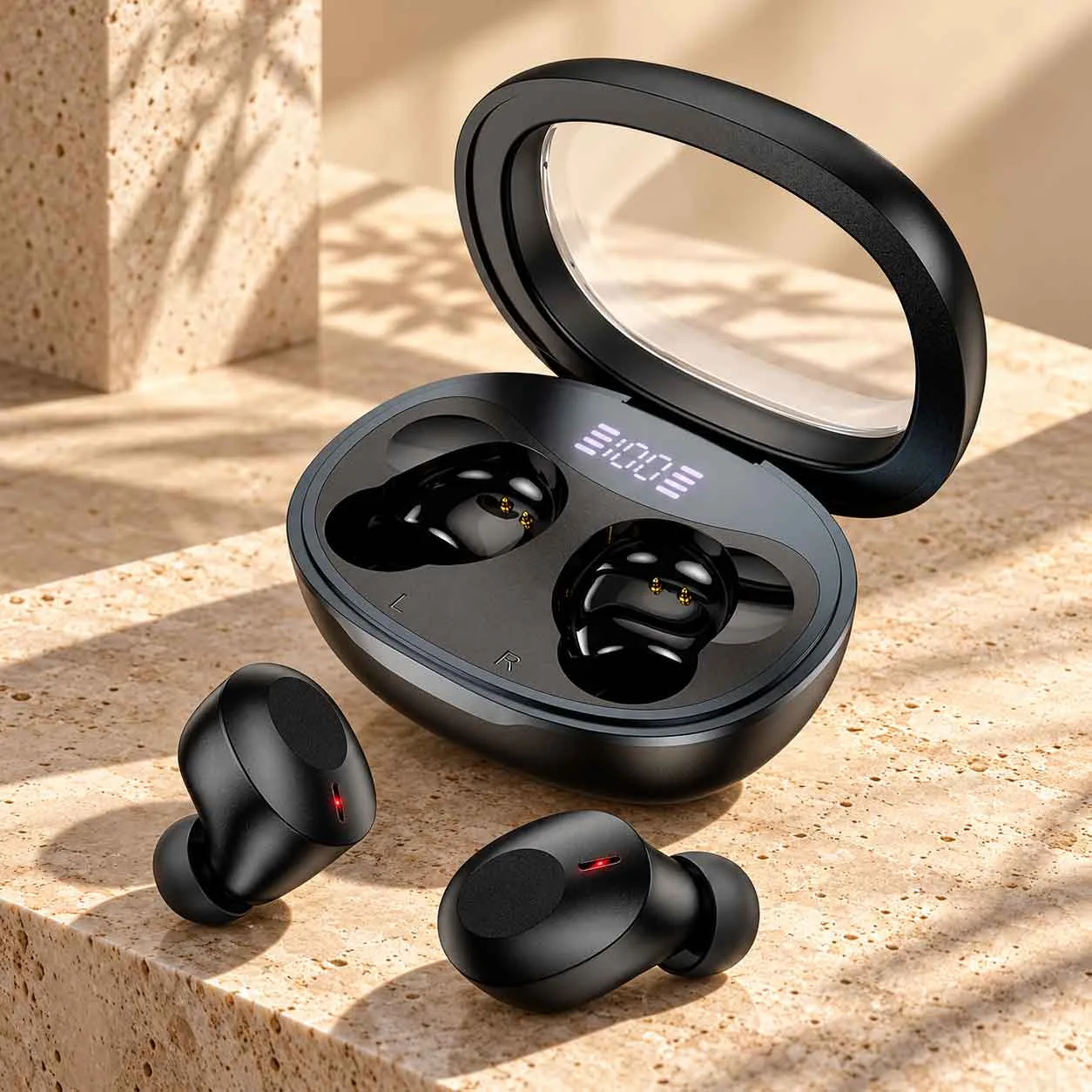 HOCO EQ3 Smart True Wireless Earbuds – Black