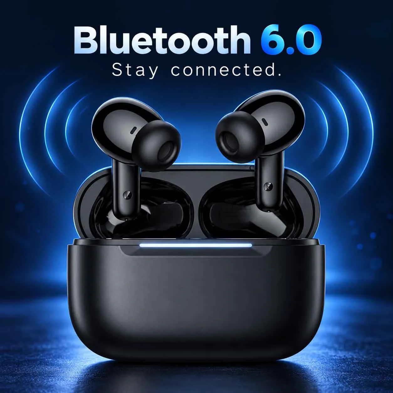 HOCO EQ101 Extreme ANC+ENC True Wireless Earbuds – Black
