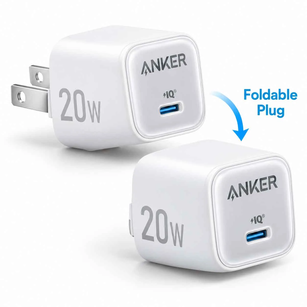 Anker Zolo 20W PD 3.0 USB-C Fast Charger